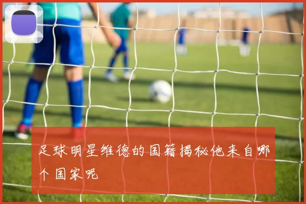 足球明星维德的国籍揭秘他来自哪个国家呢
