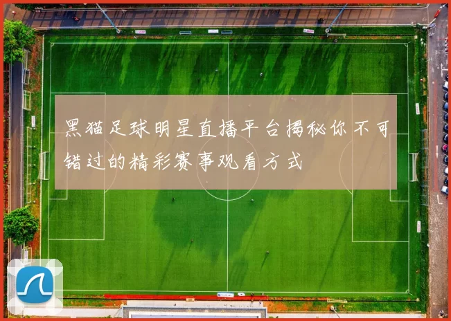 黑猫足球明星直播平台揭秘你不可错过的精彩赛事观看方式